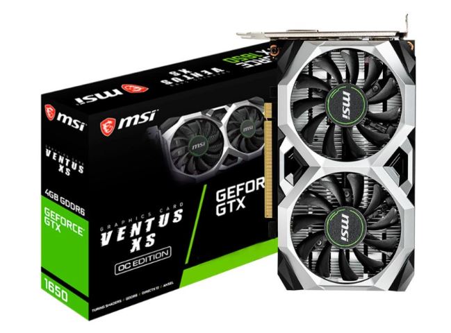 T. VIDEO MSI NVIDIA GTX 1650
